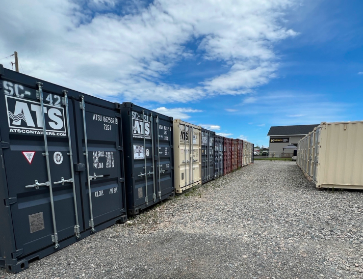 Sea Can and Open Storage